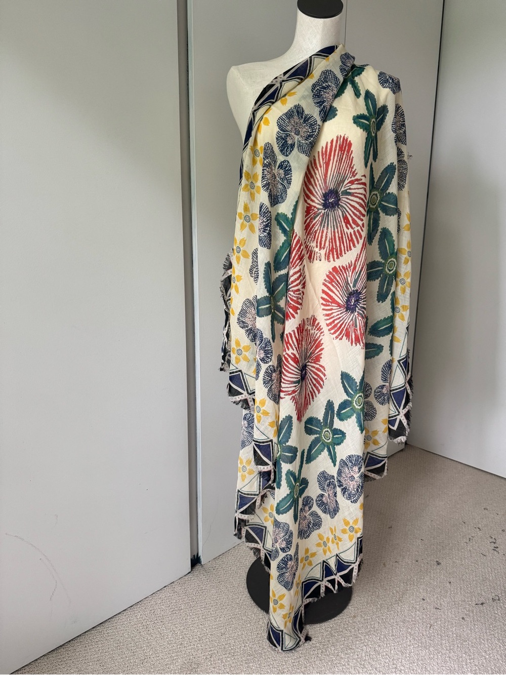 SUNO Large Wool Scarf Wrap
